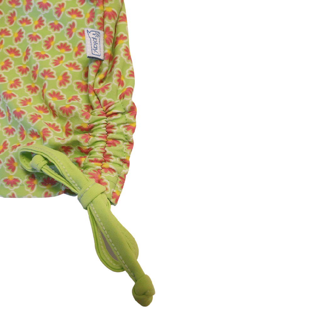 Iplay UV Zwemshirt Korte Mouw Lime Flower 3T 1