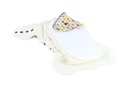 Petit Lulu Autootjes wit (Cars On White)- OneSize 1