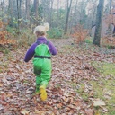 Sitbag Waders Kinderlieslaars in groen, maat 20/21 1