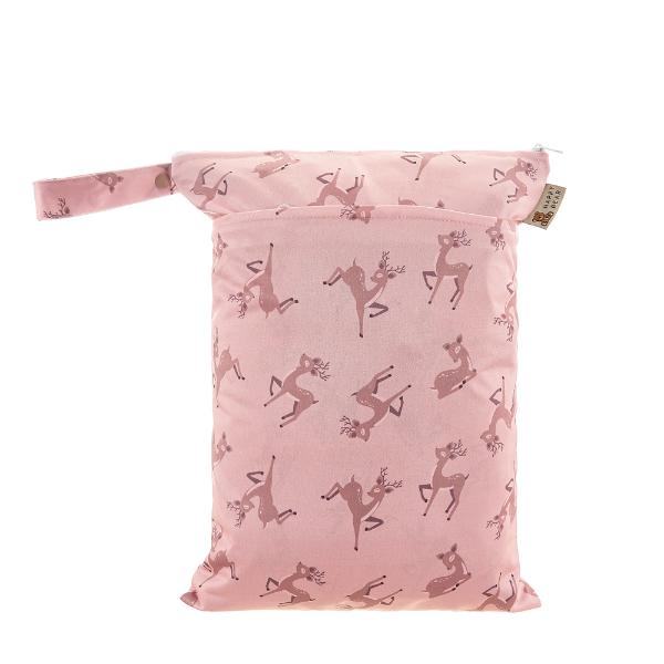 HappyBear Wetbag – Oh Deer | Waterdichte tas voor luiers & zwemspullen