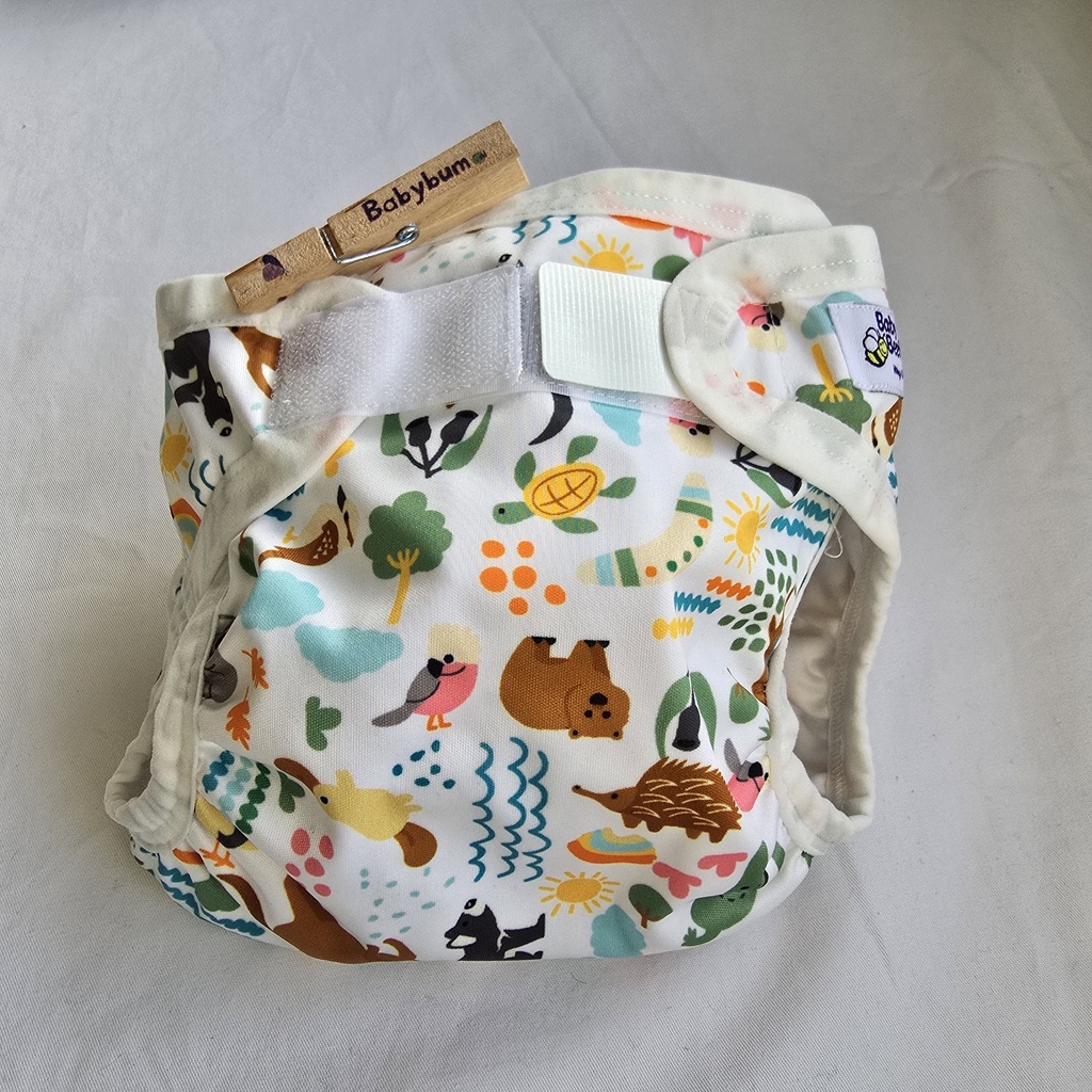 Baby BeeHinds Waterproof Nappy Cover – waterdicht overbroekje | Maat S 4-7 kg | Golden Daze (kopie)