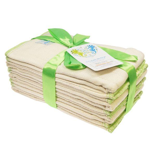 Blümchen Prefolds BirdsEye - set van 6 | Maat S