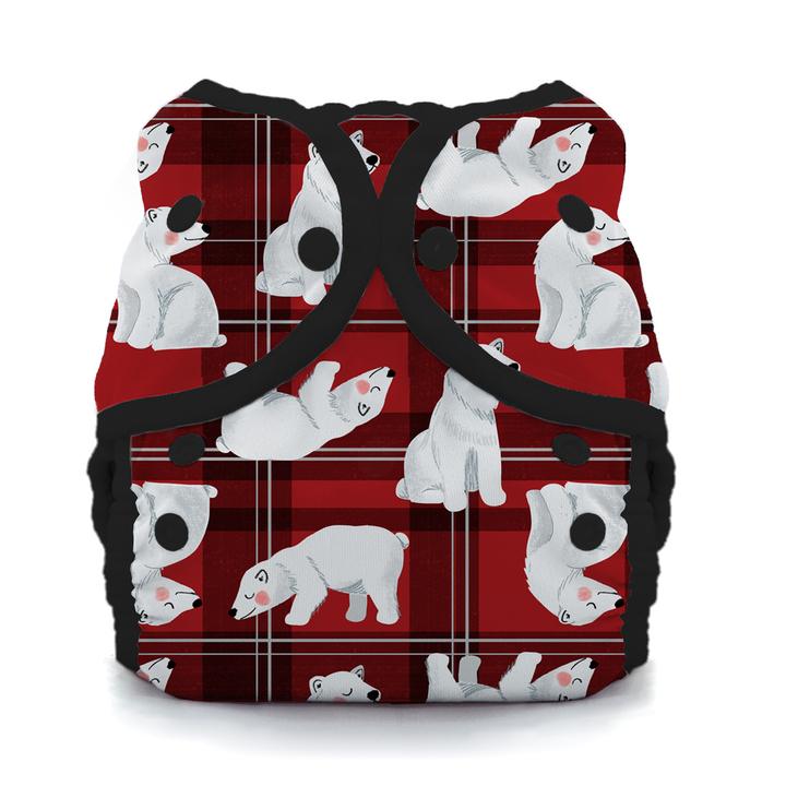 Thirsties Duo Wrap Overbroekje Polar Plaid maat 1 (3–8 kg)