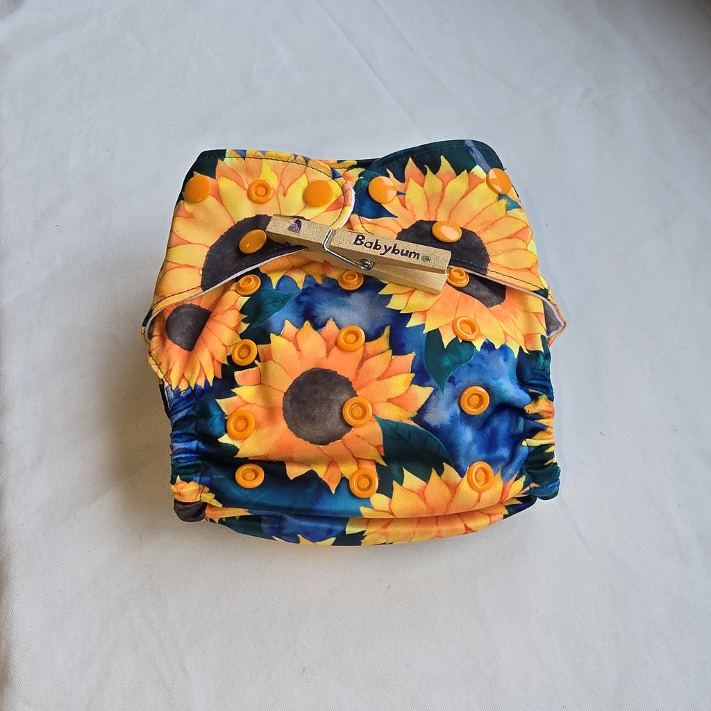 CrackaDaks LOSFM Chasing the Sun– wasbare luier met flexibele pasvorm | 5- 20 kg