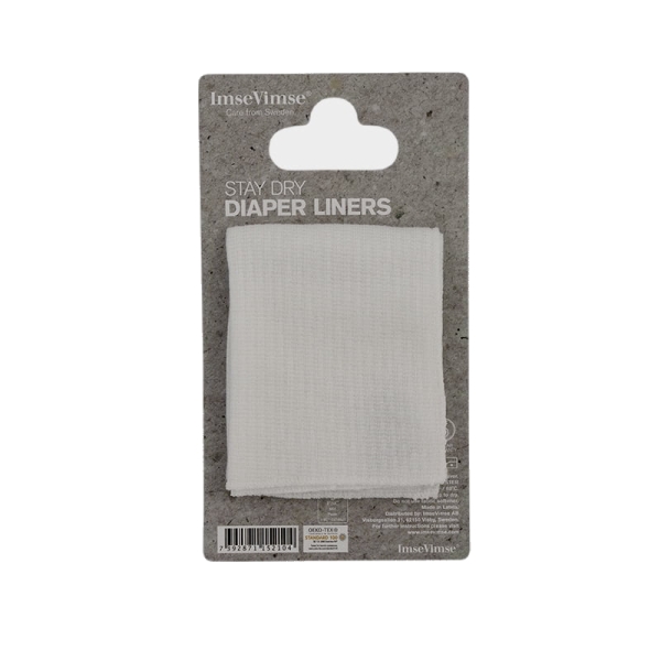 Vimse Stay Dry Diaper Liners - 2 stuks