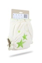 Petit Lulu Maxi Night Nappy Creme Terry Groene Ster