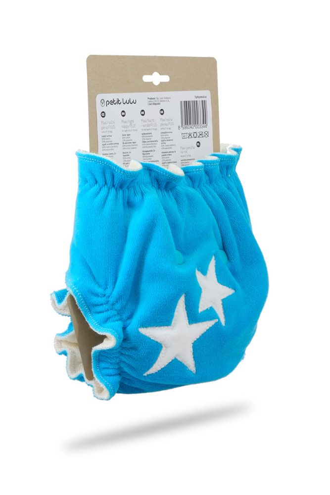 Petit Lulu Maxi Night Nappy Turquoise