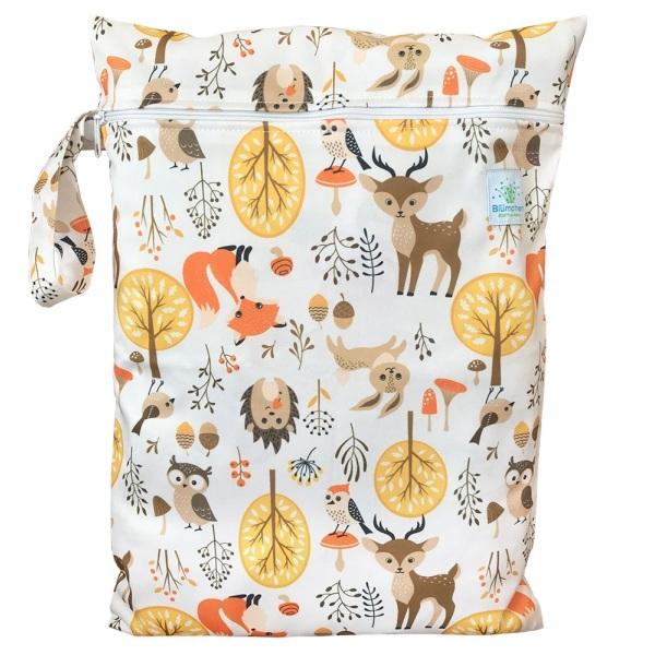 Blümchen wetbag (4 luiers) Bosdieren