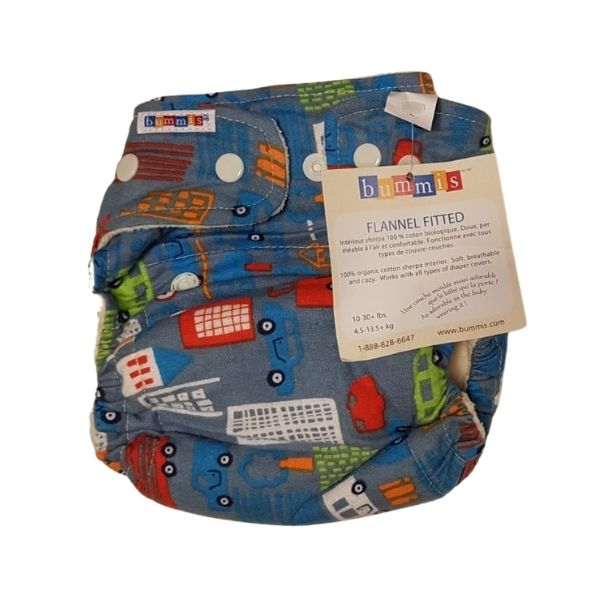 Bummis Flannel Fitted Auto's
