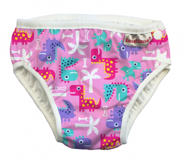 Zwemluier Imse Vimse - Paarse Dino (Maat SL 13-17 kg)