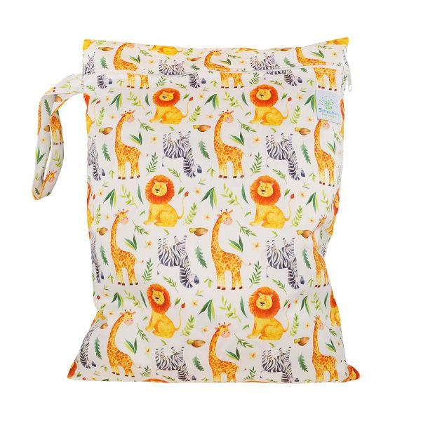 Blümchen wetbag (4 luiers) Zebra