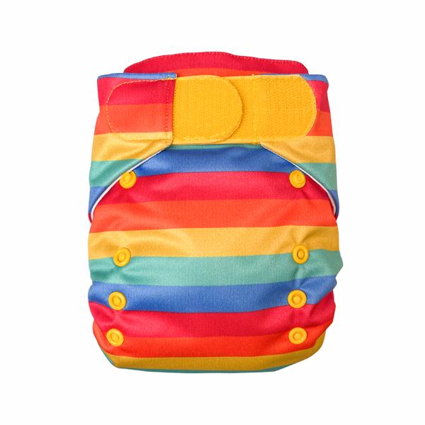 Tots Bots HERO Alles-in-een luier - Rainbow Stripe