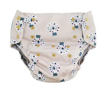Blümchen XL Overbroekje Cozy Lion (8–25 kg) – Drukknoopjes