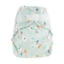 Blümchen Overbroekje | One Size 4-15 kg | Klittenband | Cozy Turtle