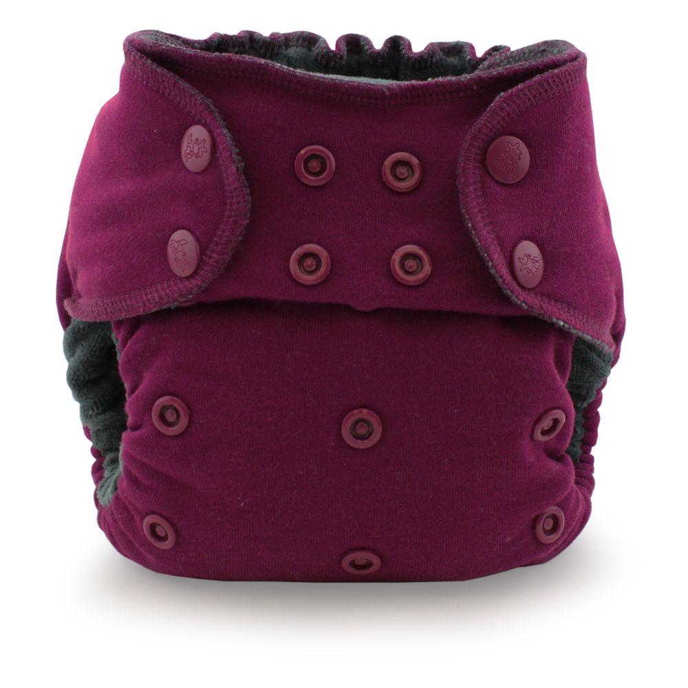 Ecoposh OBV Voorgevormde Luier Boysenberry - OneSize (3-16 kilo) 