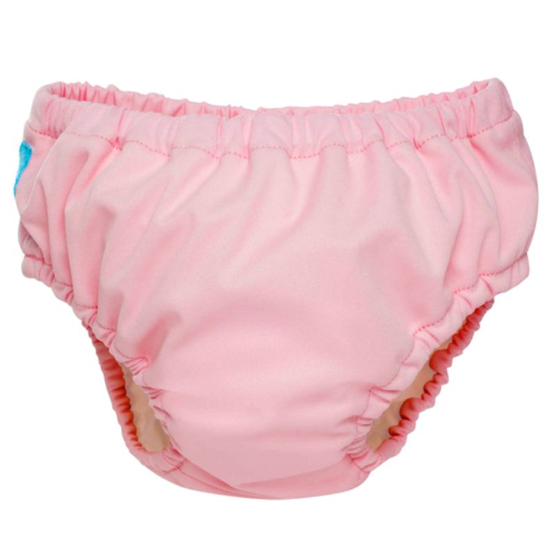 Charlie Banana 2-in-1 Zwemluier en Oefenbroekje- Baby Pink - Maat S (5-7 kilo)