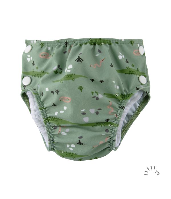 Popolini Zwemluier Crocodile - Maat S (3-9 kilo)