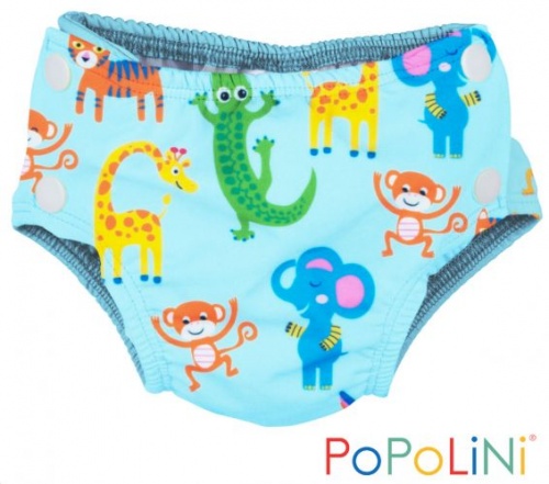 Popolini Zwemluier Zoo - Maat L (8-15 kilo)