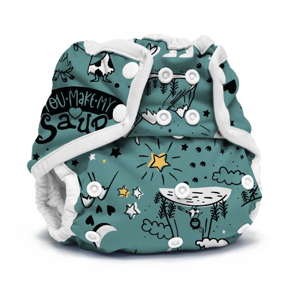 Rumparooz Overbroekje Wander | OneSize (3-16 kilo)| Drukknoopjes