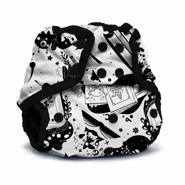 Rumparooz Overbroekje Book Club OneSize (3–16 kg) – Drukknoopjes