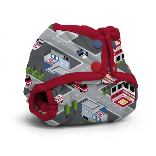 Rumparooz Overbroekje WeeHoo | Newborn (2-7 kilo)| Drukknoopjes