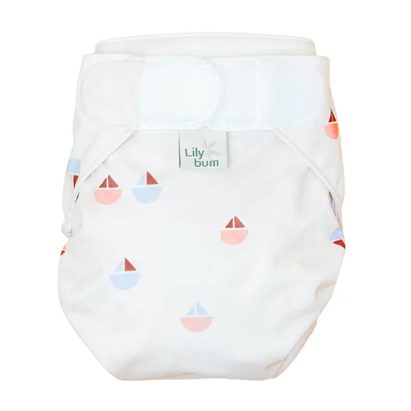 Lilybum Wasbare Zwemluier Boats maat M (9–16 kg)