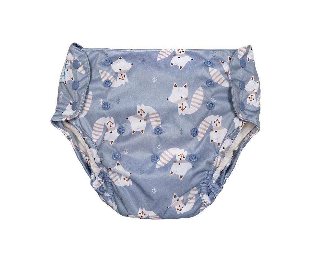 Blümchen XL Overbroekje Vriendelijke Vos (8–25 kg) – Drukknoopjes