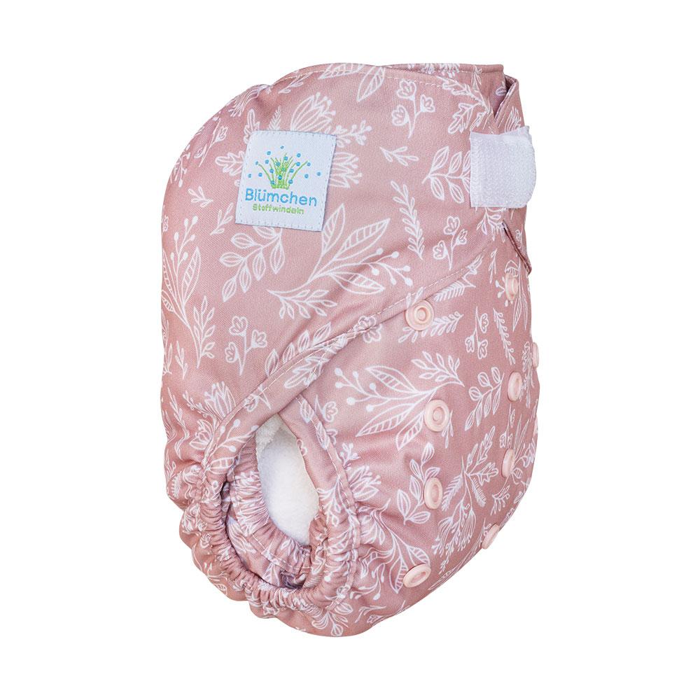Blümchen Overbroekje Natural Moss OneSize (4–15 kg) – Klittenband (kopie)
