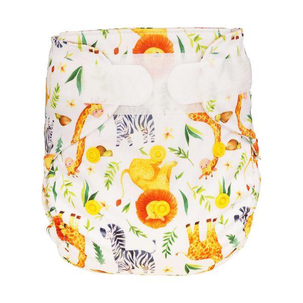 Blümchen Overbroekje Zebra Newborn (3–7 kg) – Klittenband