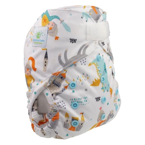 Blümchen Overbroekje Ridder OneSize (4–15 kg) – Klittenband (kopie)