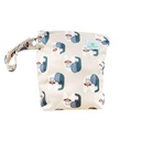 Blümchen wetbag met brede bodem - Cozy Elephant - Maat S (2 luiers)