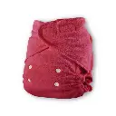 Popolini UltraFit Klittenband luier - UltraFit (4-15 kilo)| Maroon Red | Soft