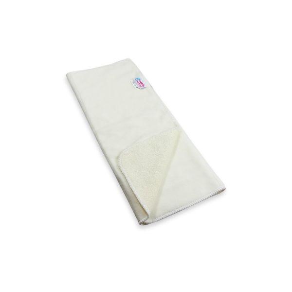 Petit Lulu Prefold Velours Wit