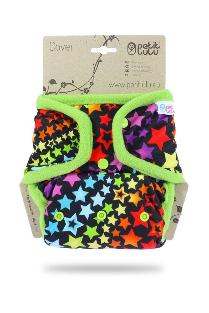 Petit Lulu Overbroekje Regenboog Sterren (Rainbow Stars)- OneSize 