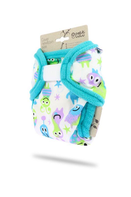 Petit Lulu Overbroekje Ruimtewezens (Aliens) - Newborn