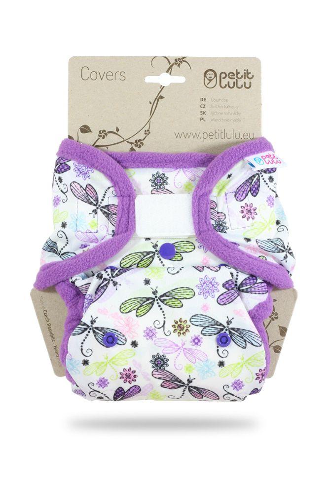 Petit Lulu Overbroekje  Libelle (Dragonfly) OneSize Klittenband