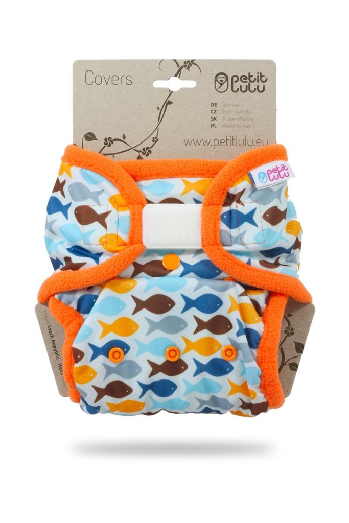 Petit Lulu Overbroekje Goudvis (Goldfish) XL (12–17 kg) – Klittenband