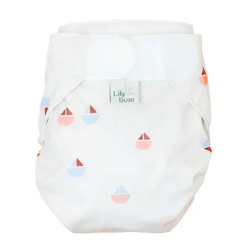 [BA-2026-00402] Lilybum Wasbare Zwemluier Boats maat M (9–16 kg)