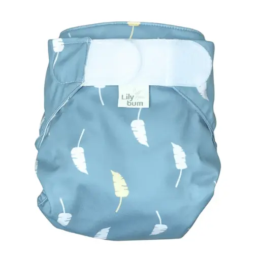 [BA-2026-00404] Lilybum Wasbare Zwemluier Leaves maat M (9–16 kg)