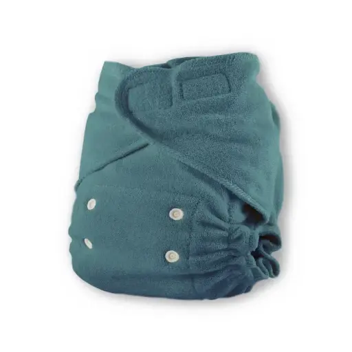 [BA-2026-00385] Popolini UltraFit Klittenband luier - UltraFit (4-15 kilo)| Groen | Soft