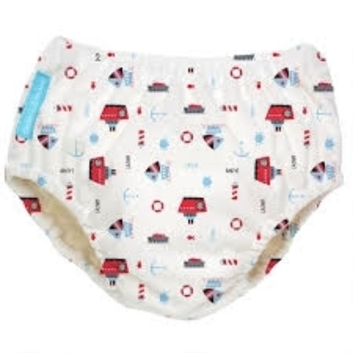[BB-45726] Charlie Banana 2-in-1 Zwemluier en Oefenbroekje- Ahoy - Maat S