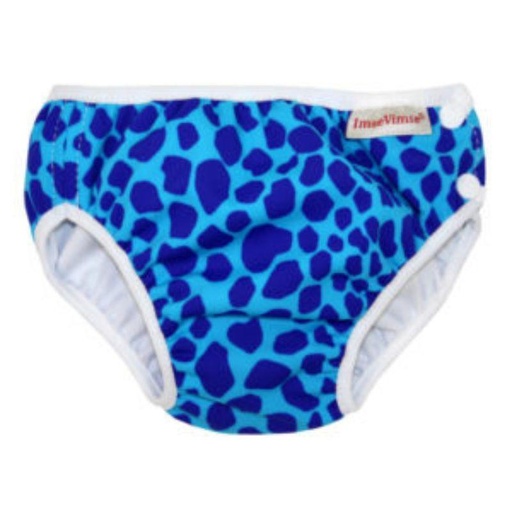 [BB-45989] Vimse Zwemluier Blue Leopard - Maat M (7-10 kilo)