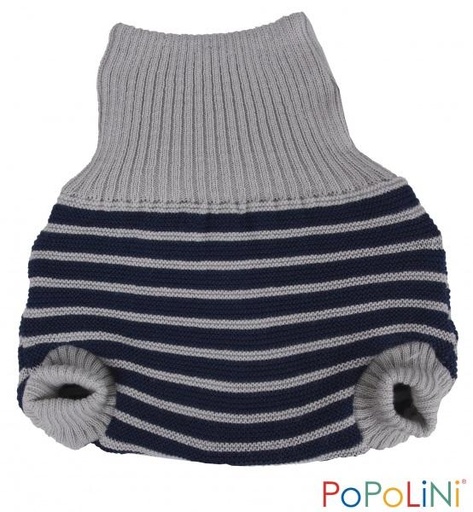 [BA-2026-00108] Popolini Wolbroek Grijs/Blauw maat 62/68