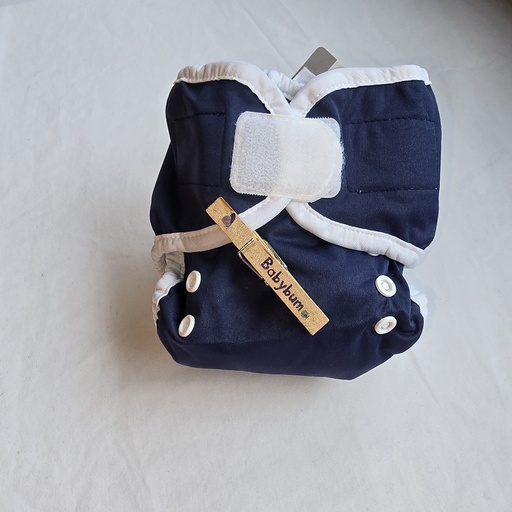 [BA-2026-00193] Thirsties Duo Wrap Overbroekje Midnight Blue maat 1 (3–8 kg) – Klittenband