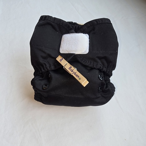 [BA-2026-00204] Thirsties Duo Wrap Overbroekje Jet maat 1 (3–8 kg) – Klittenband
