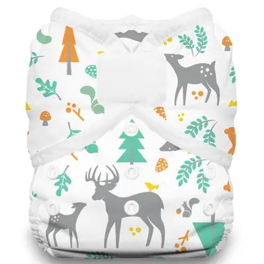 [BA-2026-00209] Thirsties Duo Wrap Overbroekje Woodland maat 1 (3–8 kg) – Klittenband
