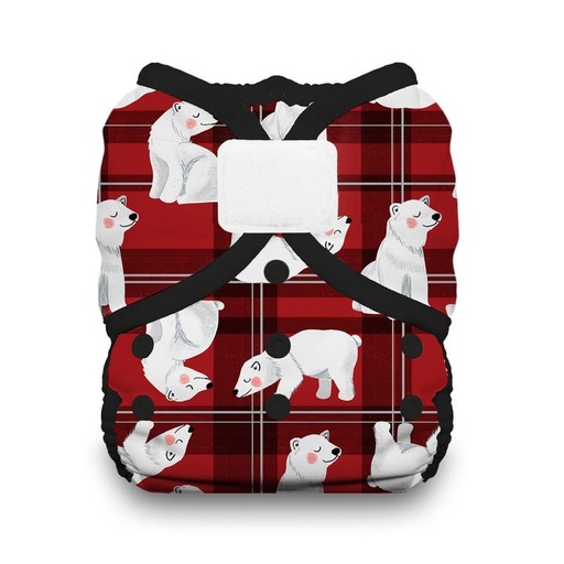 [BA-2026-00210] Thirsties Duo Wrap Overbroekje Polar Plaid maat 1 (3–8 kg) – Klittenband