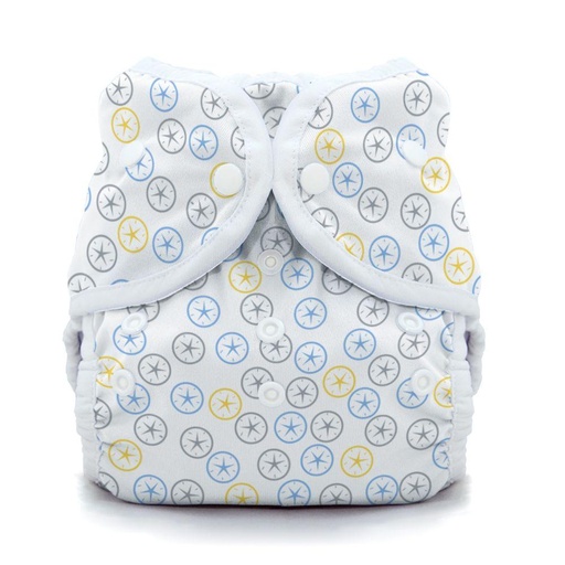 [BB-46914] Thirsties Duo Wrap – Verstelbaar Overbroekje | maat 1 | 3-8 kg | Drukknoopjes | Silver Dollar