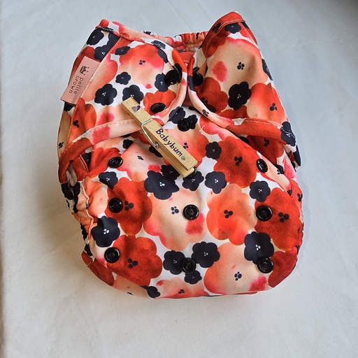 [BA-2026-00270] Petite Crown Catcher | Overbroekje One Size | 4,5- 18 kg | Poppy