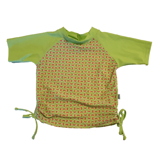 [BB-44769] Iplay UV Zwemshirt Korte Mouw Lime Flower 3T